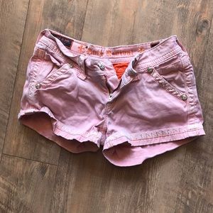 Rock revival shorts. Pink